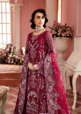 The Secret Garden by Nureh Embroidered Chiffon 4 Piece Unstitched Suits - NU24SG NL-59 CHARLOTTE